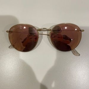 Pink Ray Ban - circles : AUTHENTIC